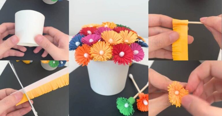 q-tip-flower-vase-craft