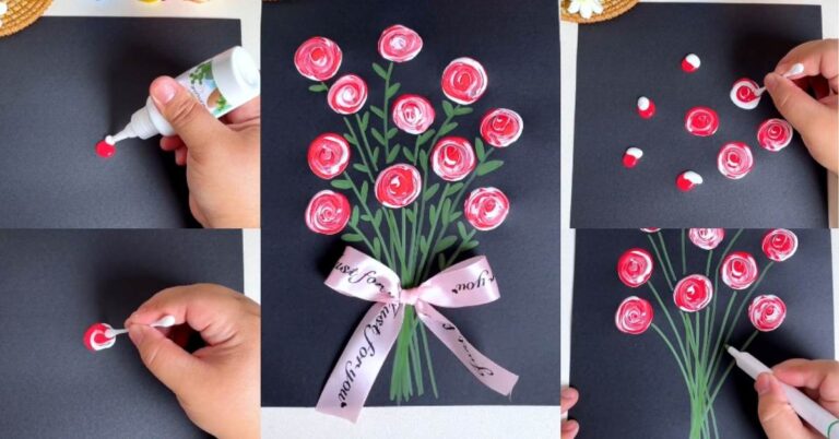 swirly-painted-flower-craft